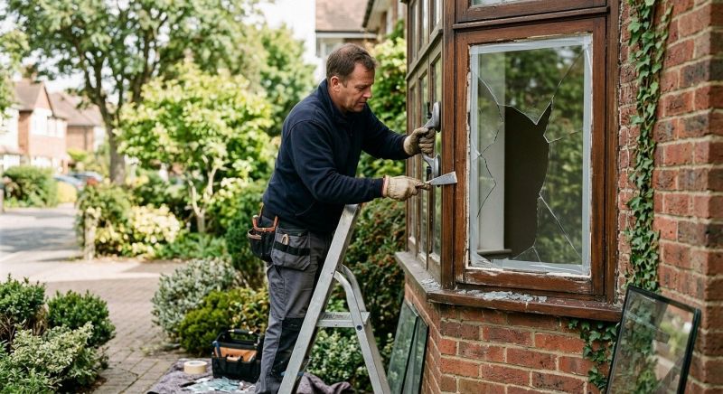 Broken Window Repair in Olathe, KS